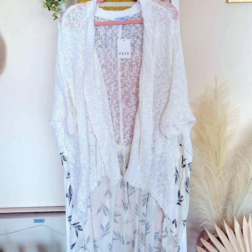 Spring Floral Cardigan/Duster